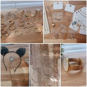 Gold Jewelry Bundle